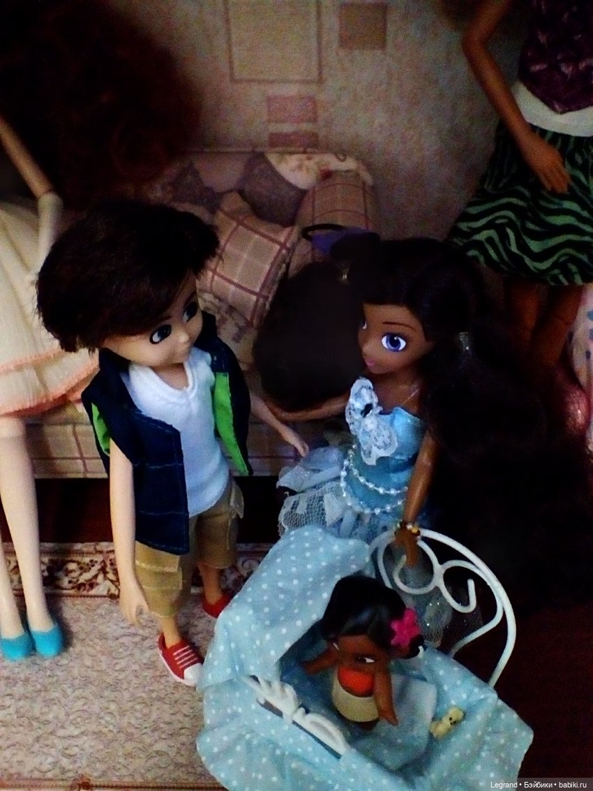 Лурения. Фото с куклополок: Блонди, Эллис, сыновья Жерара (фото 7)