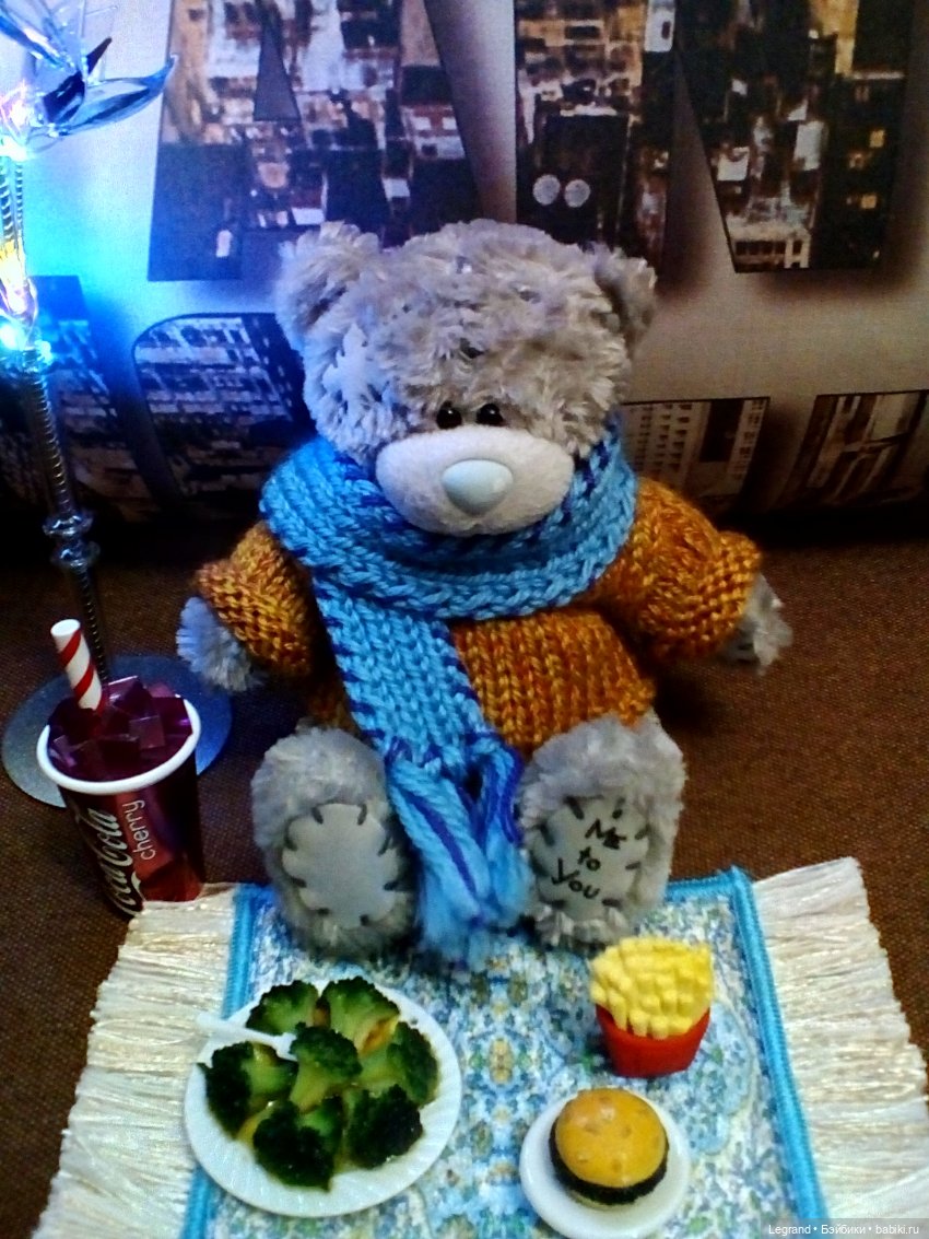 Гри в новом свитере — Плюшевые мишки и игрушки (Teddy Bear): винтаж (фото 7)