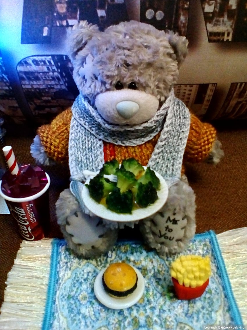Гри в новом свитере — Плюшевые мишки и игрушки (Teddy Bear): винтаж (фото 4)