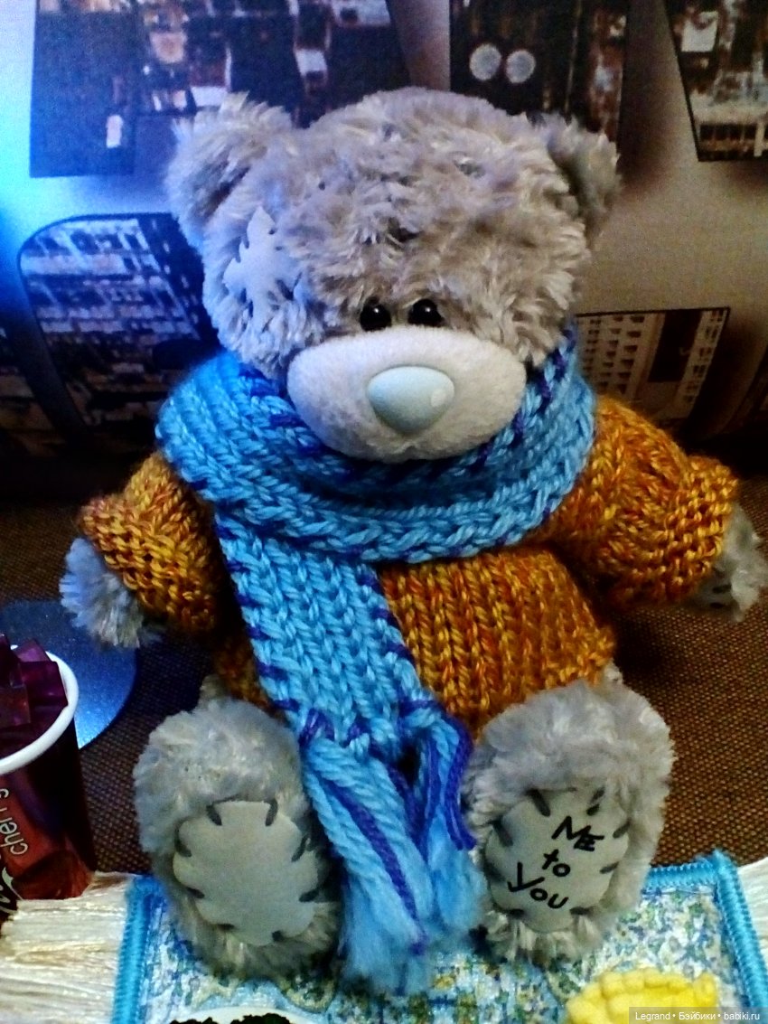 Гри в новом свитере — Плюшевые мишки и игрушки (Teddy Bear): винтаж (фото 8)