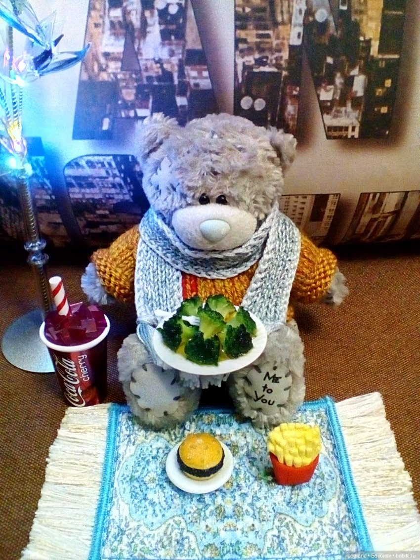 Гри в новом свитере — Плюшевые мишки и игрушки (Teddy Bear): винтаж (фото 6)