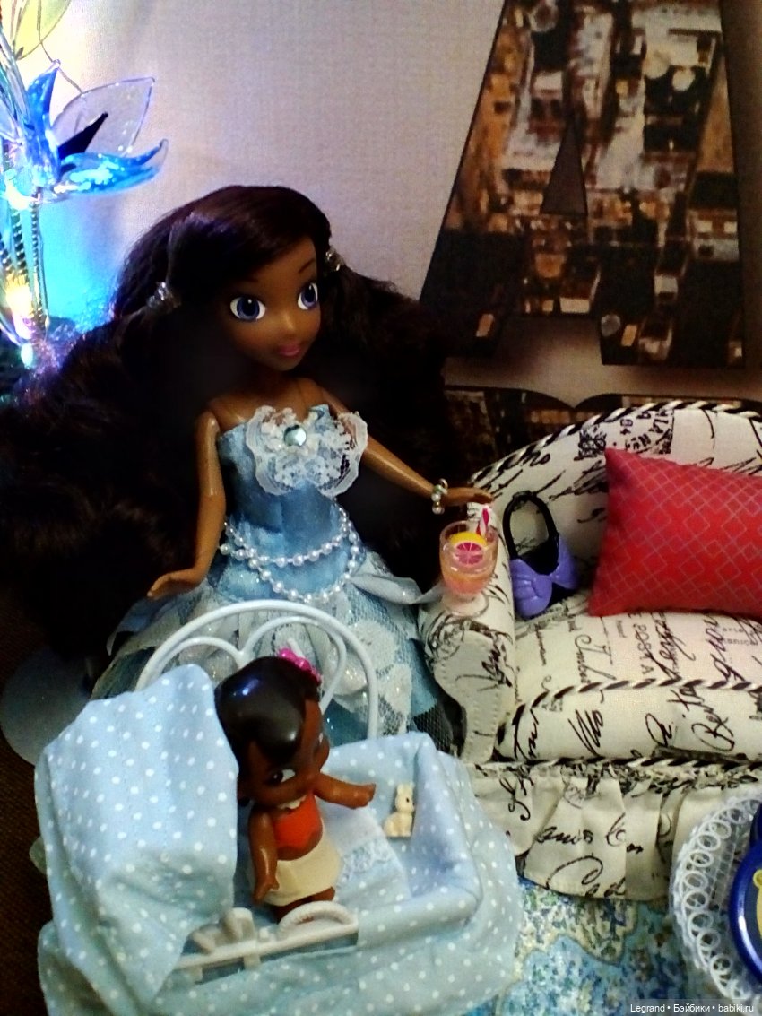 Лурения: Диор и Козетта в новых платьях