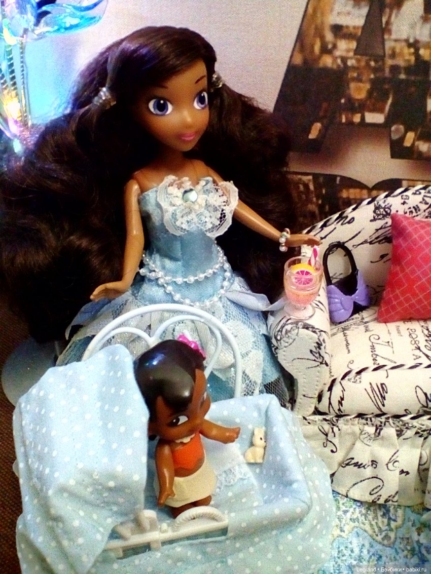 Лурения: Диор и Козетта в новых платьях