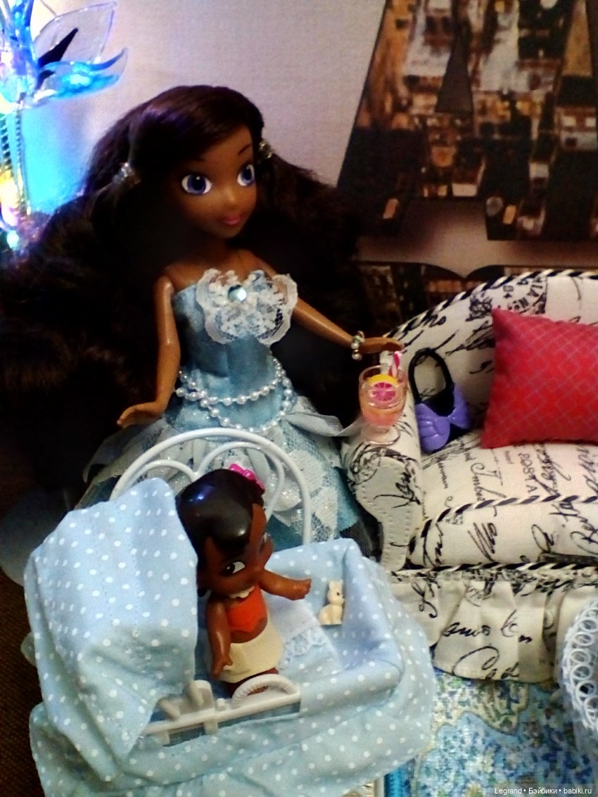 Лурения: Диор и Козетта в новых платьях