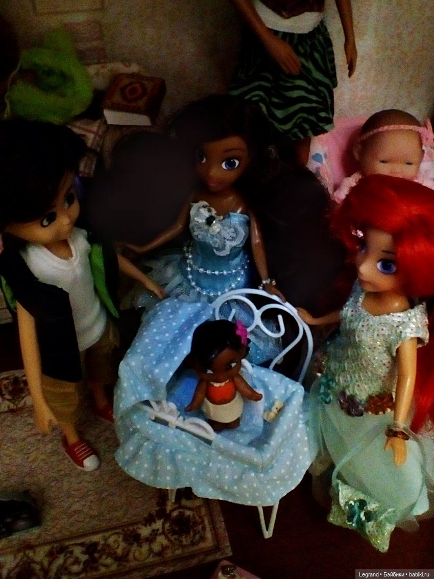 Лурения: Диор и Козетта в новых платьях