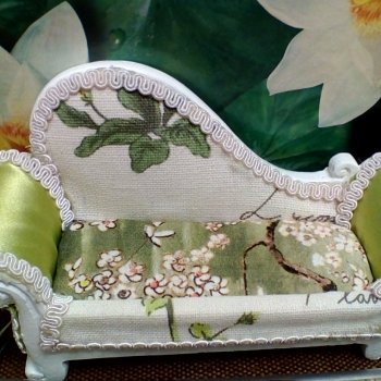 Керамический диванчик