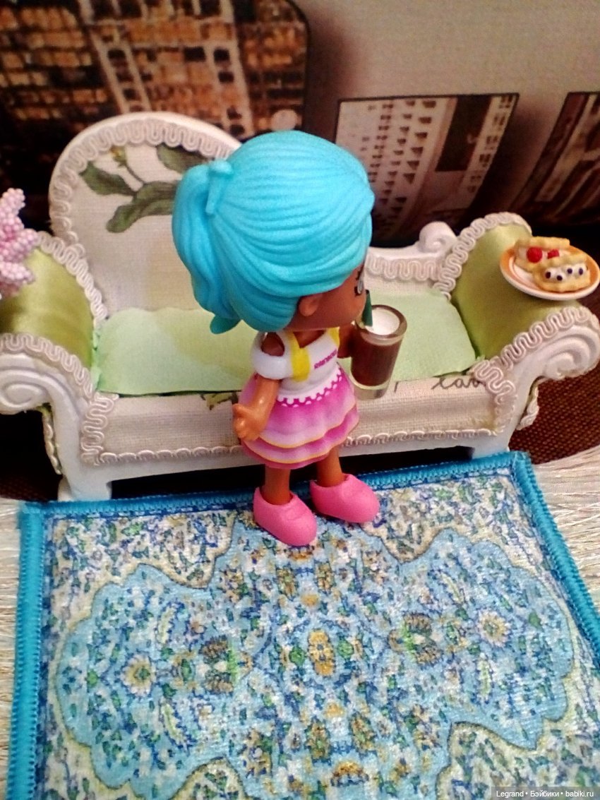 Керамический диванчик — Мебель для кукол и домиков: фото (фото 7)