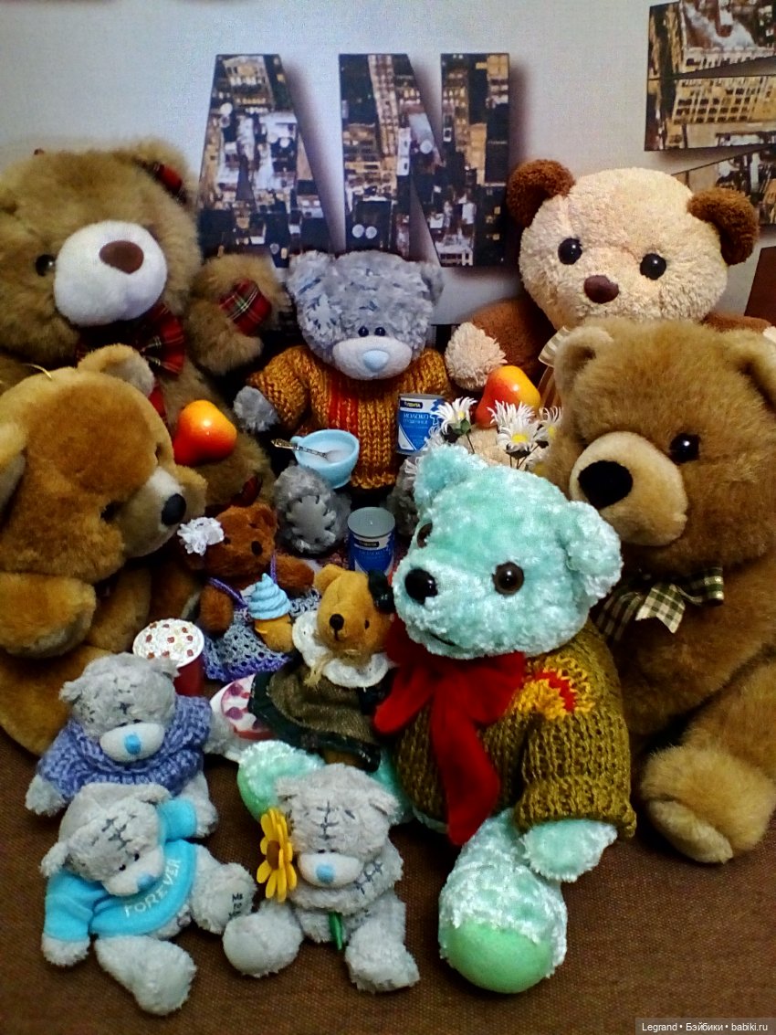 Большая медвежья вечеринка в честь Дня плюшевого мишки