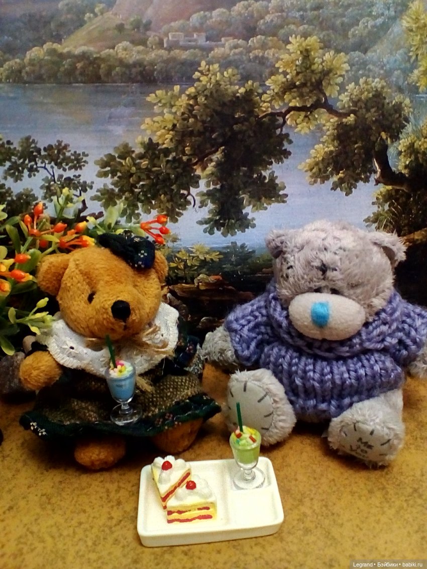 Из жизни моих мишек: мишки путешествуют