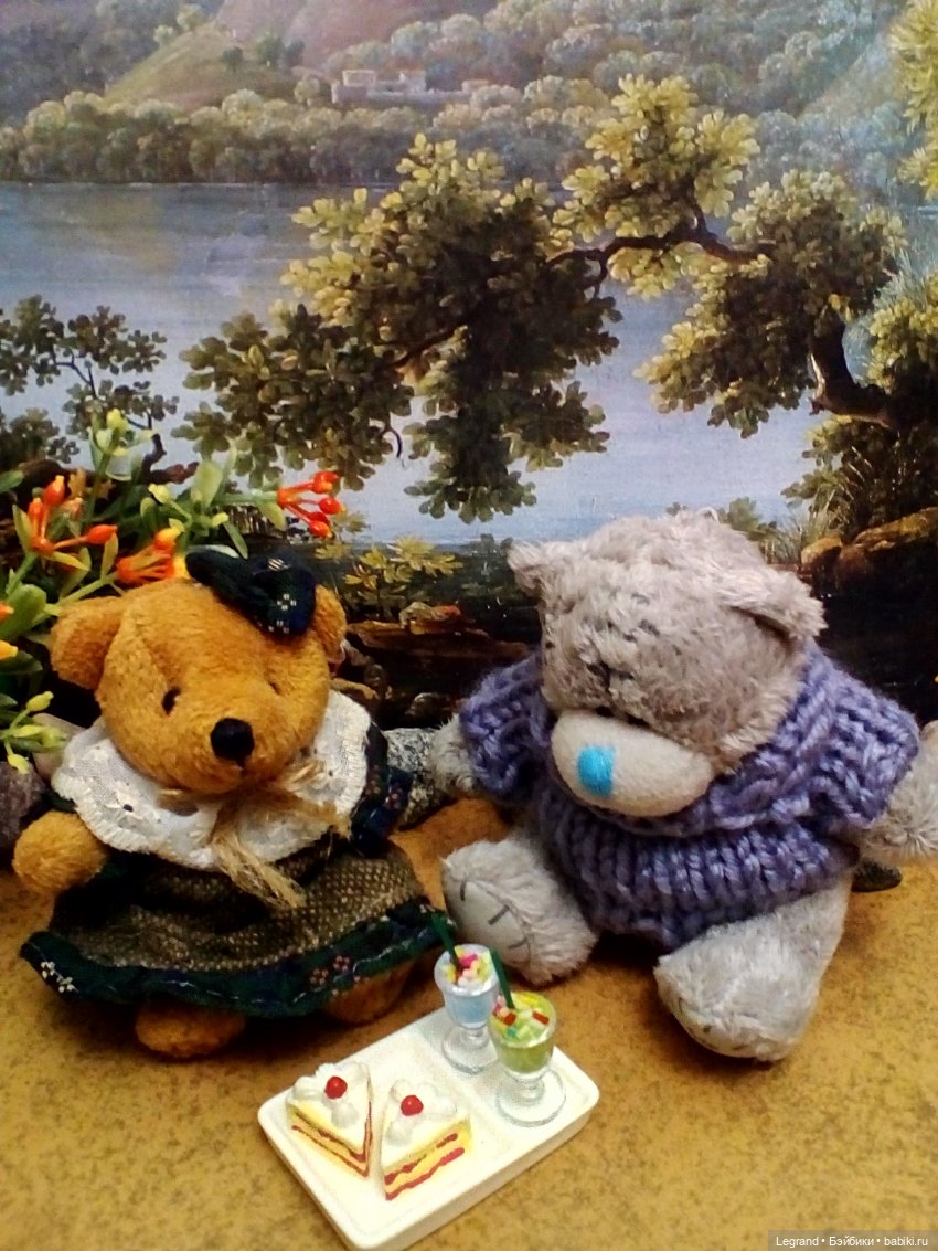 Из жизни моих мишек: мишки путешествуют