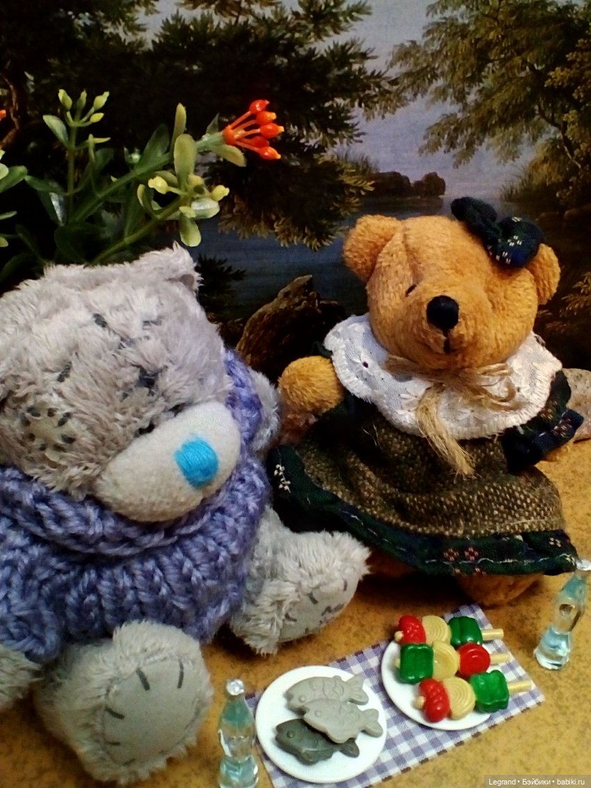 Из жизни моих мишек: мишки путешествуют