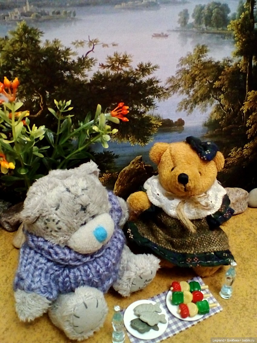 Из жизни моих мишек: мишки путешествуют