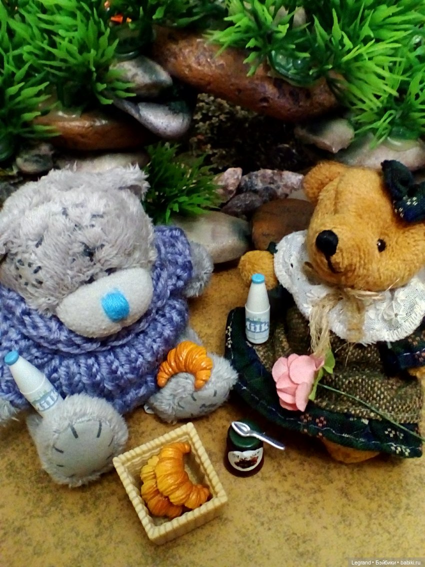 Из жизни моих мишек: мишки путешествуют