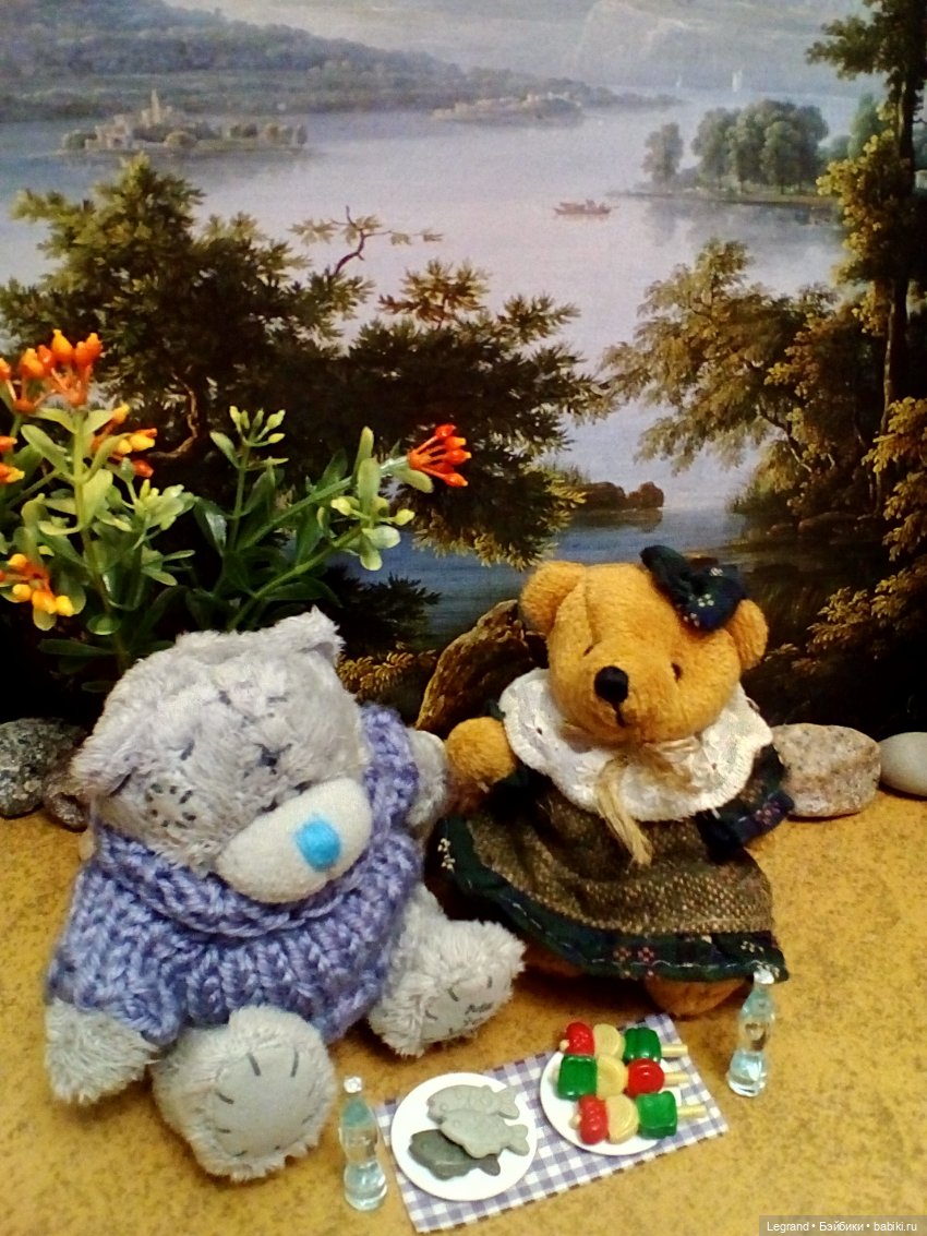 Из жизни моих мишек: мишки путешествуют