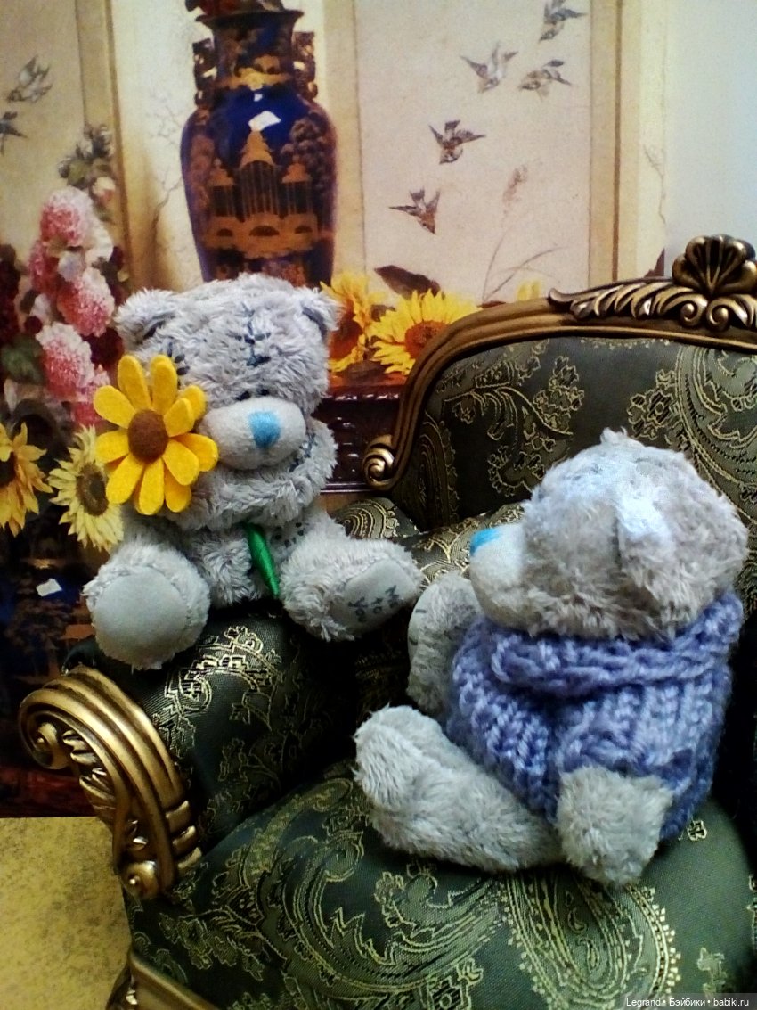 Из жизни моих мишек: мишки путешествуют