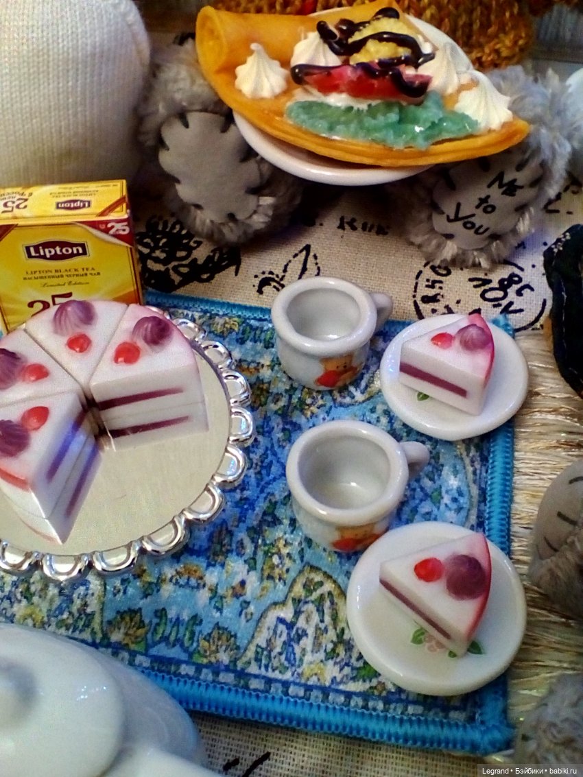 Из жизни моих мишек: День торта