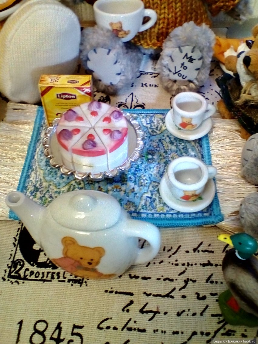 Из жизни моих мишек: День торта (фото 5)