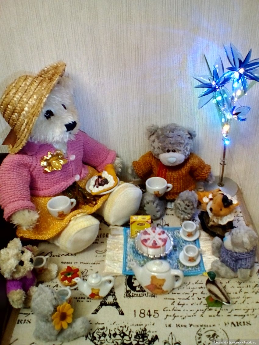 Из жизни моих мишек: День торта (фото 3)