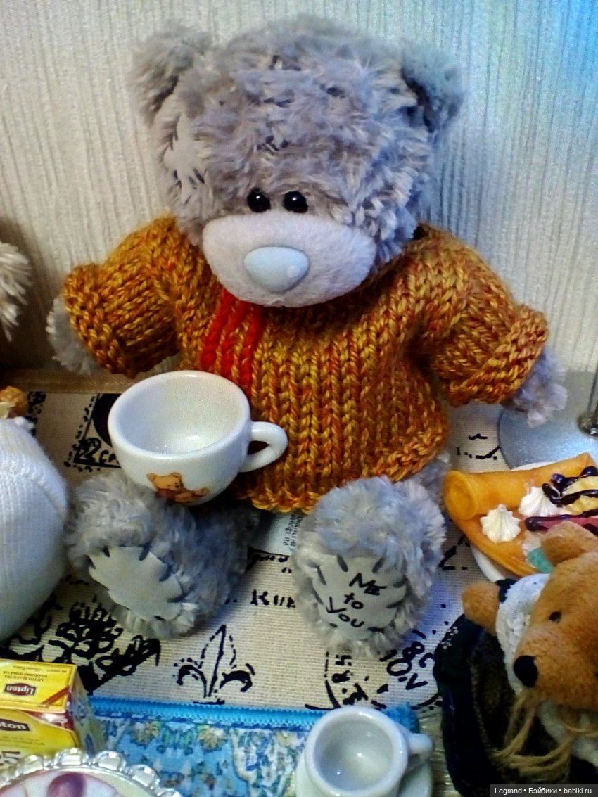 Из жизни моих мишек: День торта