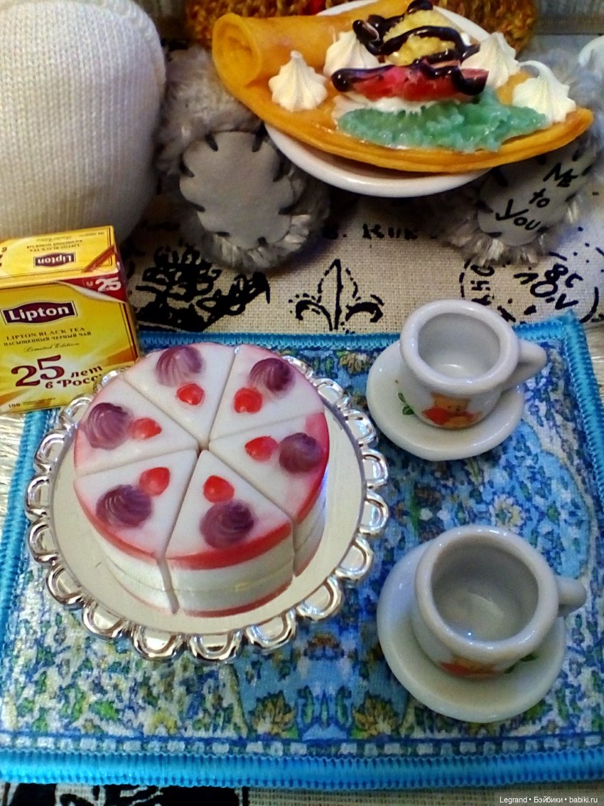 Из жизни моих мишек: День торта