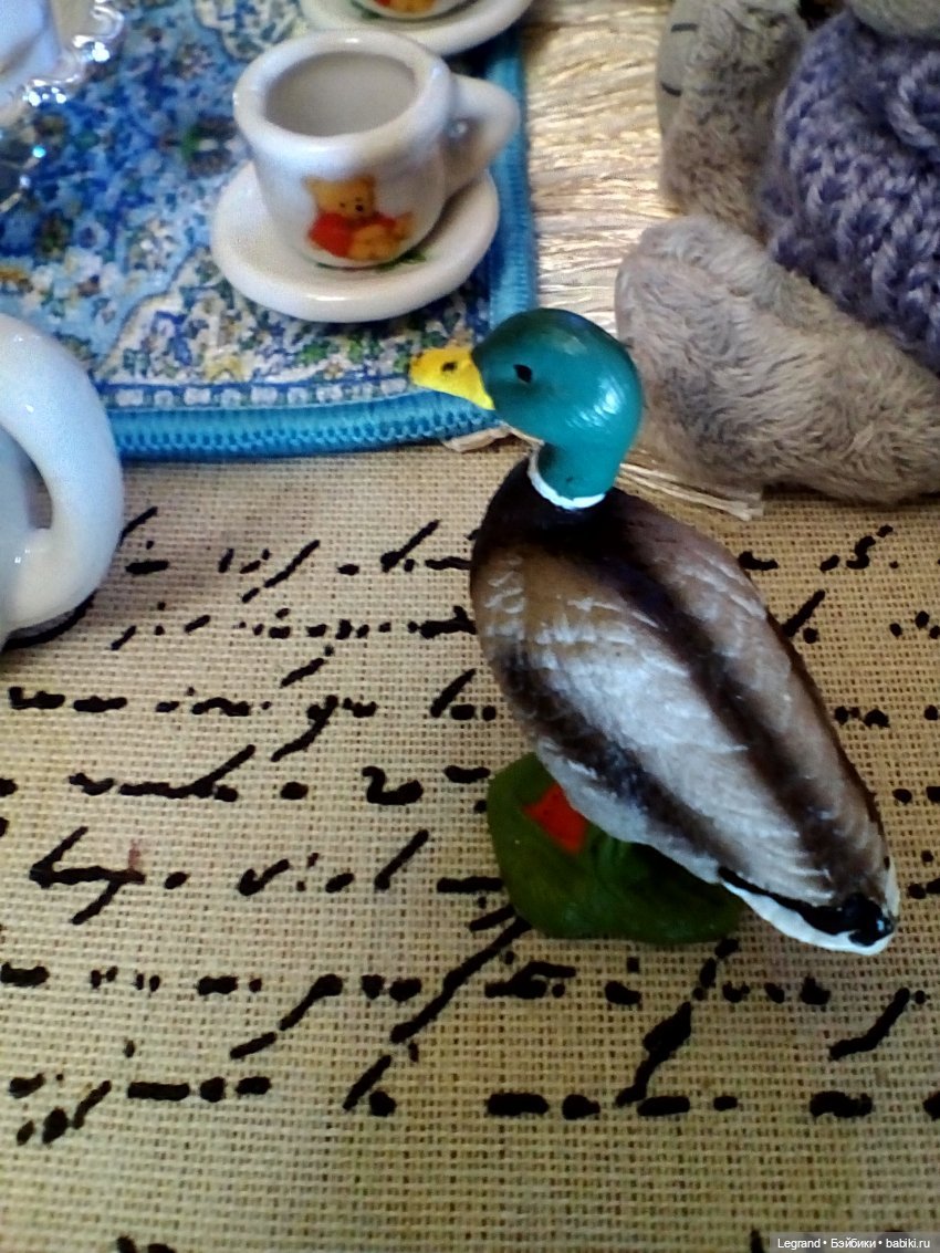 Лурения: селезень и другие питомцы на прогулке