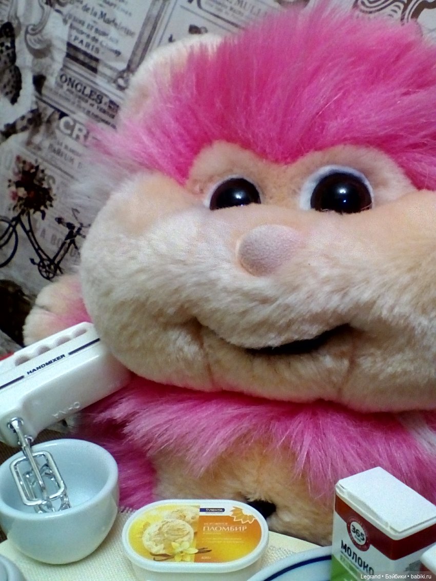 Хомочка готовит коктейль | Бэйбики Хомочка готовит коктейль — Плюшевые мишки и игрушки (Teddy Bear): винтаж