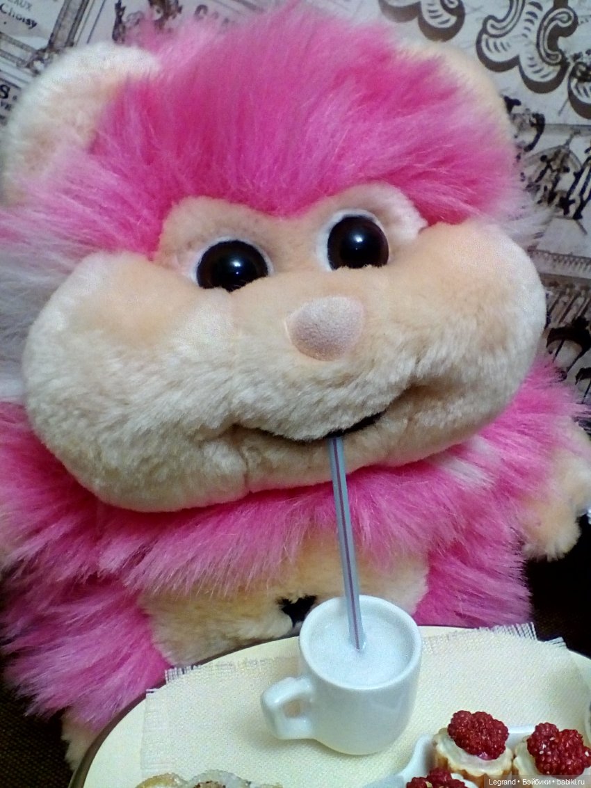 Хомочка готовит коктейль | Бэйбики Хомочка готовит коктейль — Плюшевые мишки и игрушки (Teddy Bear): винтаж