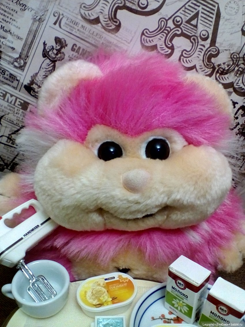 Хомочка готовит коктейль | Бэйбики Хомочка готовит коктейль — Плюшевые мишки и игрушки (Teddy Bear): винтаж (фото 10)