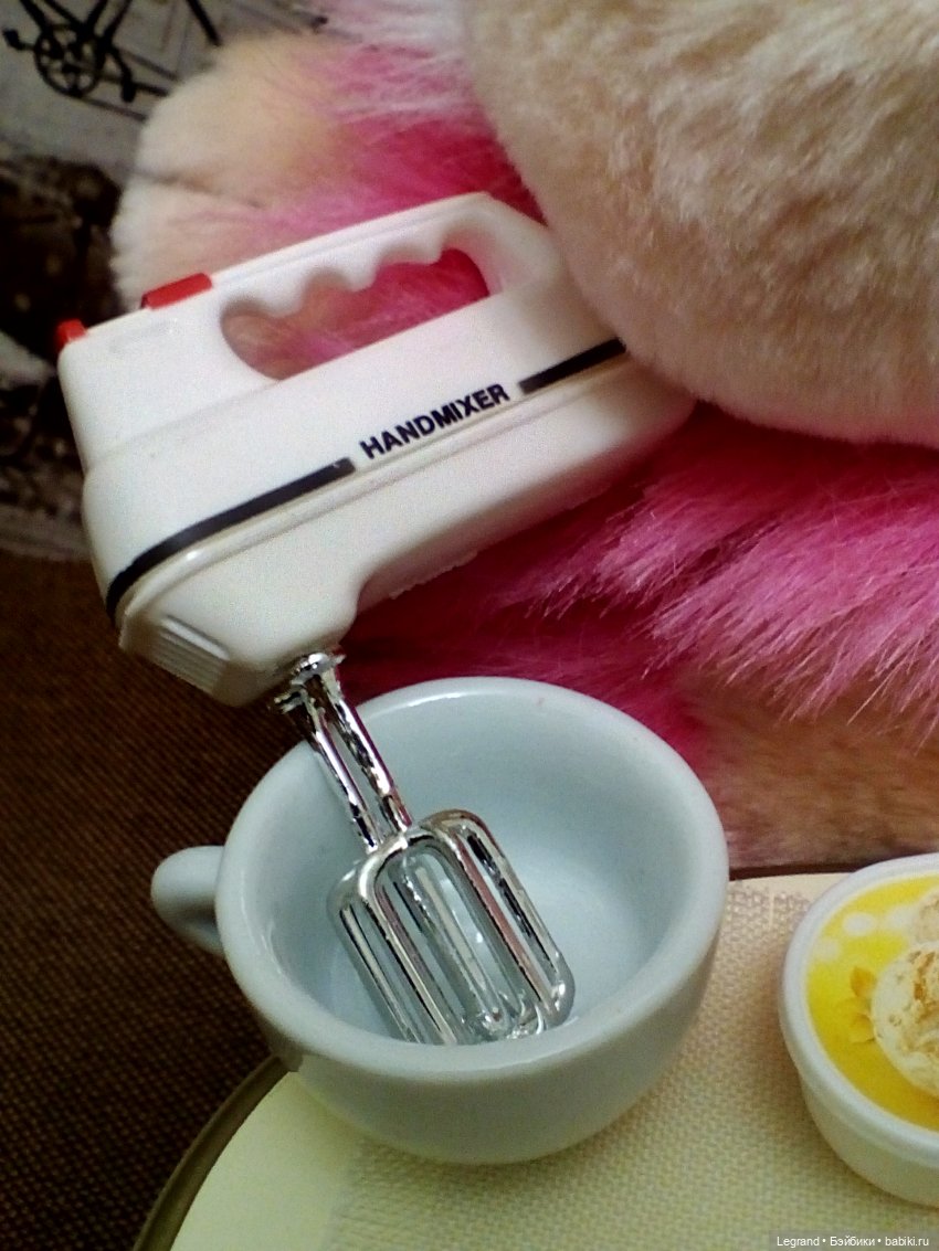 Хомочка готовит коктейль | Бэйбики Хомочка готовит коктейль — Плюшевые мишки и игрушки (Teddy Bear): винтаж