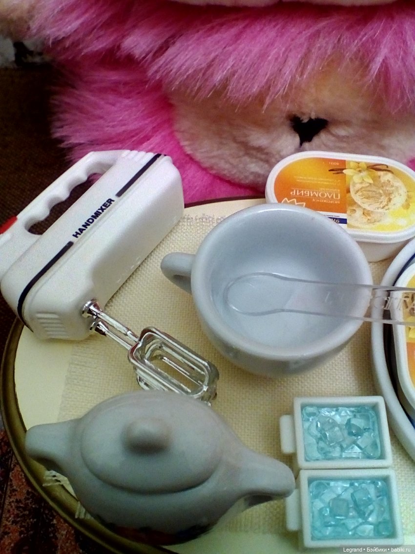 Хомочка готовит коктейль | Бэйбики Хомочка готовит коктейль — Плюшевые мишки и игрушки (Teddy Bear): винтаж (фото 5)