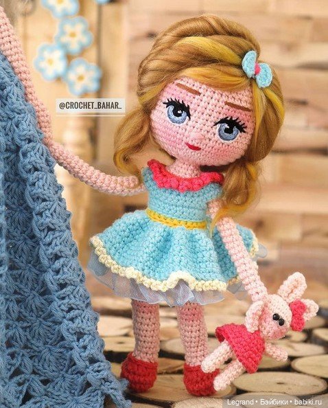 Прелестные куколки амигуруми от иранской мастерицы