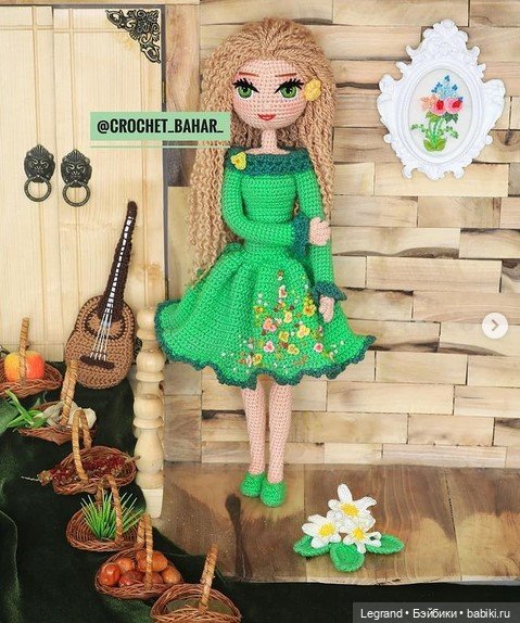 Прелестные куколки амигуруми от иранской мастерицы