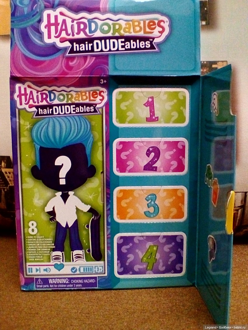 Hairdorables Hairdudeables: распаковка куклы-мальчика (фото 9)