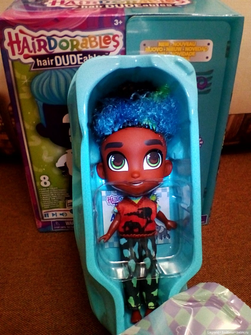 Hairdorables Hairdudeables: распаковка ещё одного мальчика