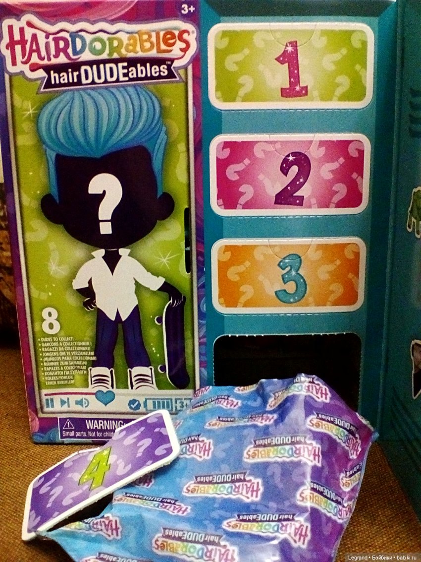 Hairdorables Hairdudeables: распаковка ещё одного мальчика (фото 9)