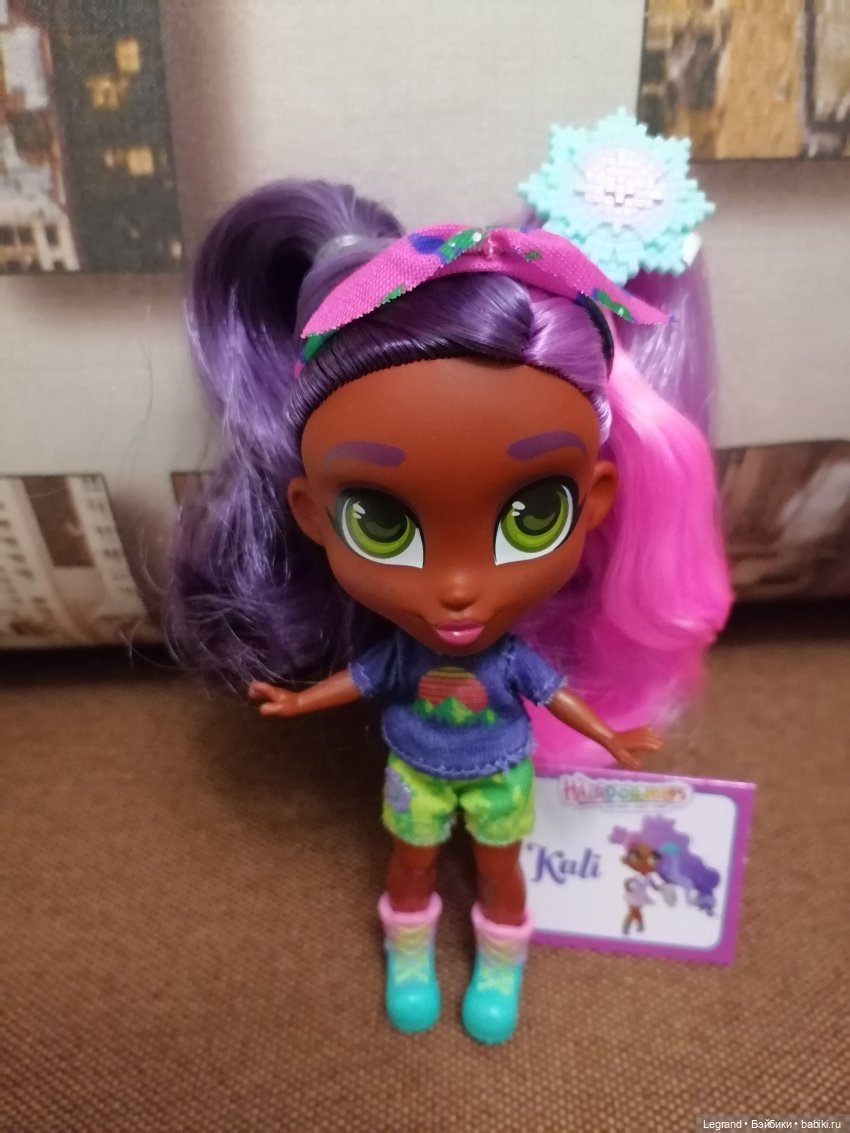 Новенькие в Лурении: распаковка редкой Hairdorables Kali
