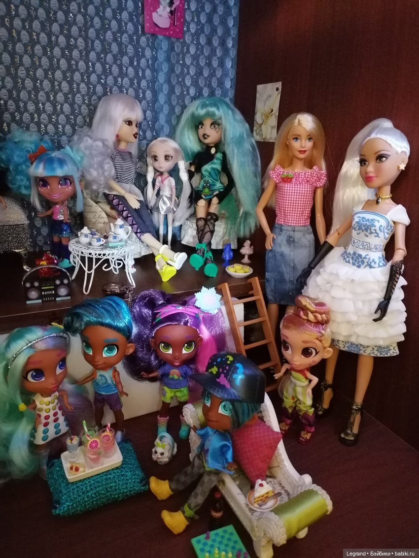 Новенькие в Лурении: распаковка редкой Hairdorables Kali