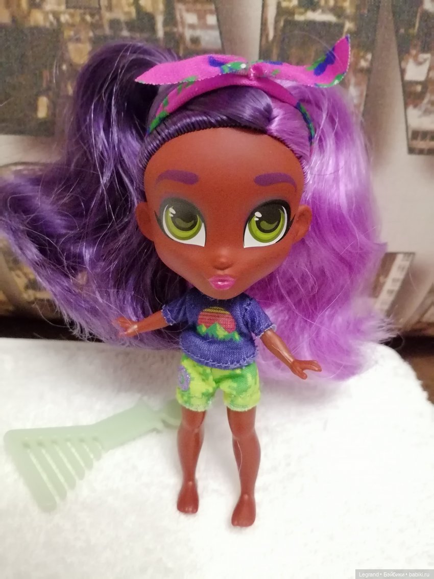 Новенькие в Лурении: распаковка редкой Hairdorables Kali