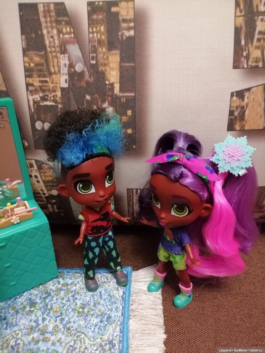 Новенькие в Лурении: распаковка редкой Hairdorables Kali