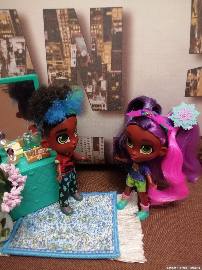 Новенькие в Лурении: распаковка редкой Hairdorables Kali