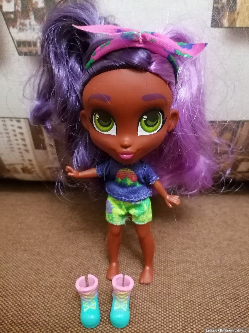 Новенькие в Лурении: распаковка редкой Hairdorables Kali