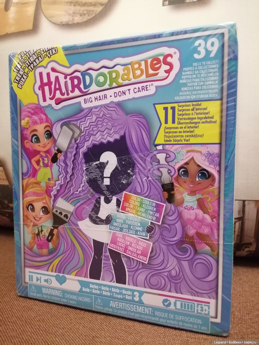 Новенькие в Лурении: распаковка редкой Hairdorables Kali (фото 9)