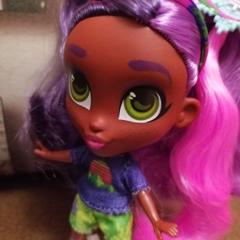 Новенькие в Лурении: распаковка редкой Hairdorables Kali