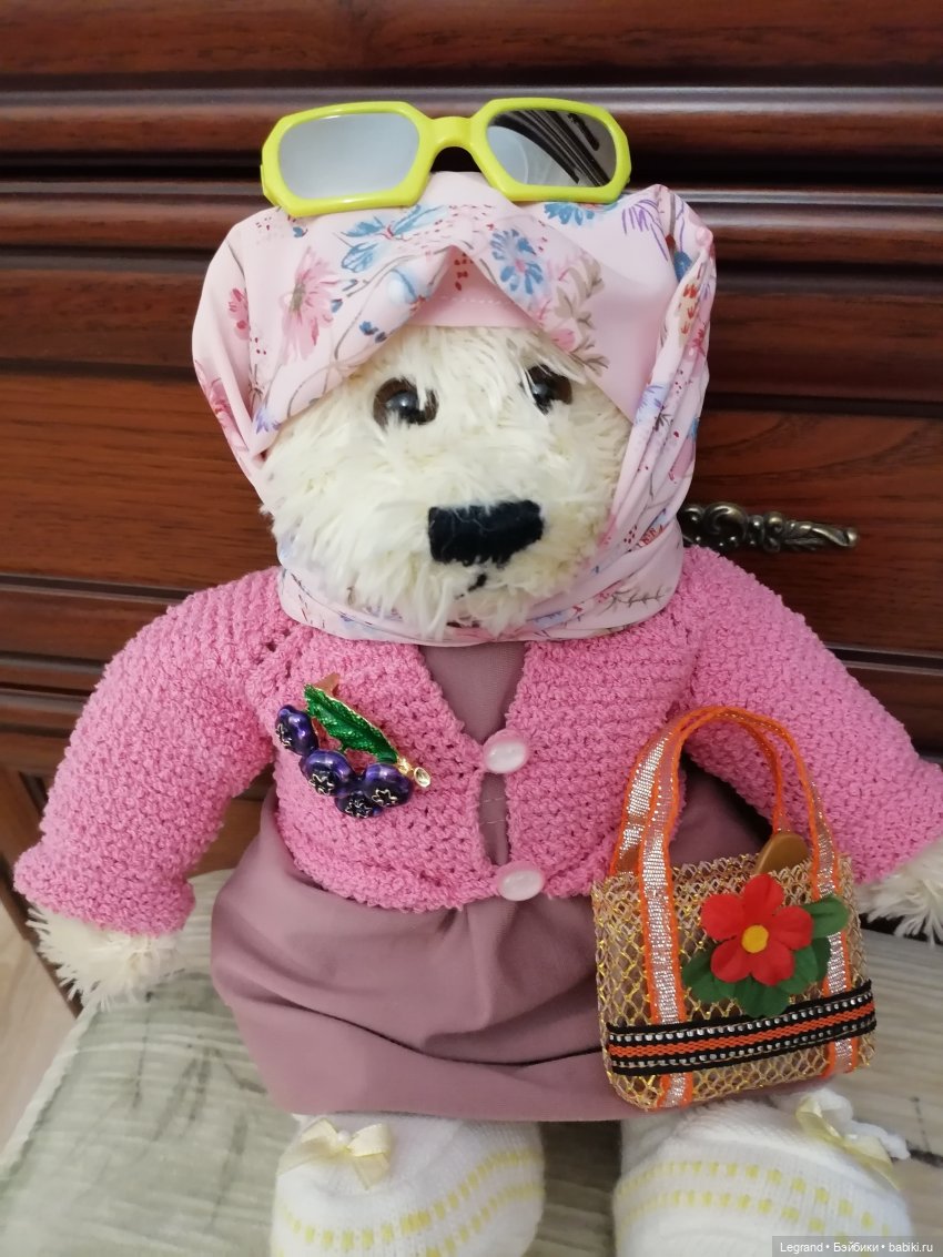 Пембе в новом образе — Плюшевые мишки и игрушки (Teddy Bear): винтаж