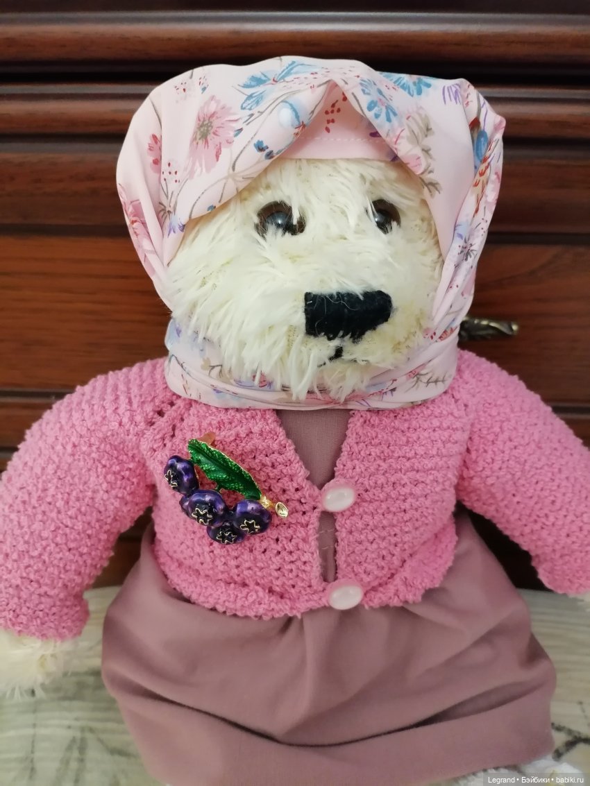 Пембе в новом образе — Плюшевые мишки и игрушки (Teddy Bear): винтаж