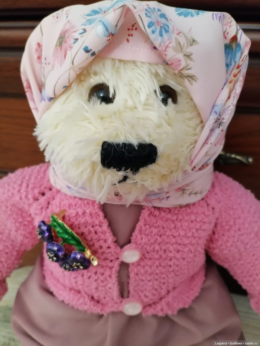 Пембе в новом образе — Плюшевые мишки и игрушки (Teddy Bear): винтаж