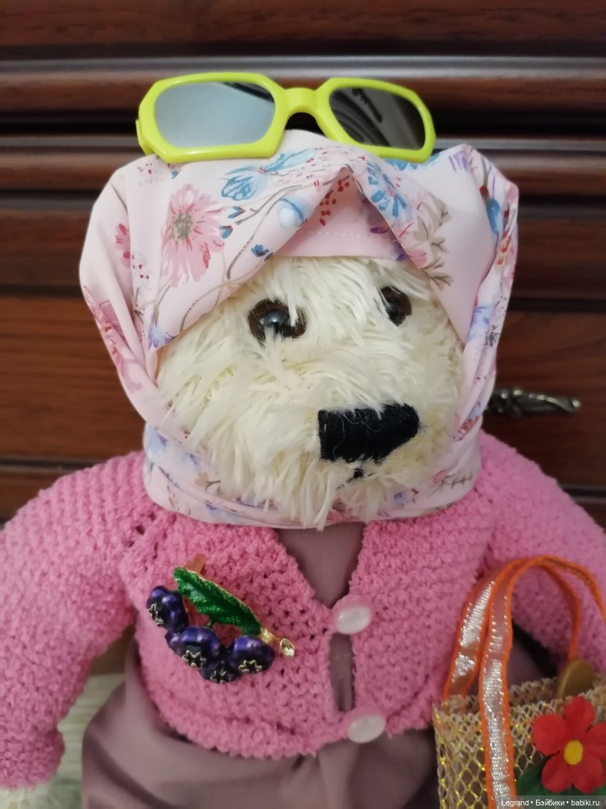 Пембе в новом образе — Плюшевые мишки и игрушки (Teddy Bear): винтаж