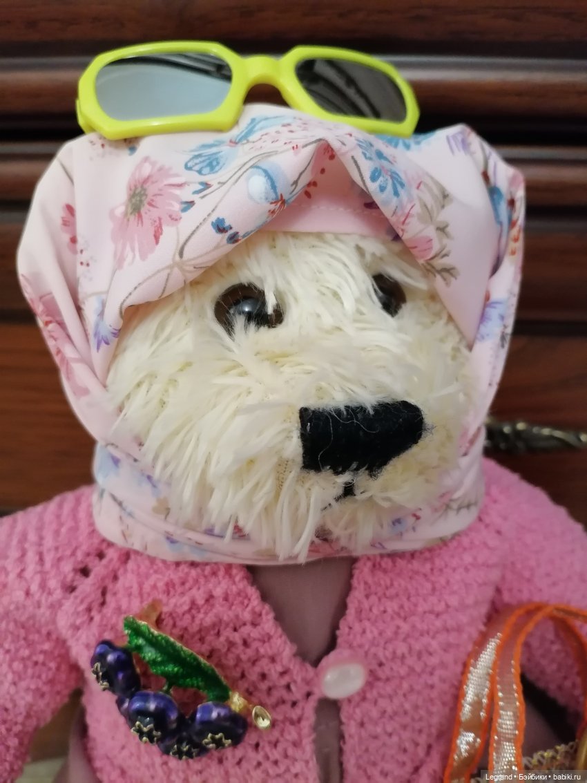 Пембе в новом образе — Плюшевые мишки и игрушки (Teddy Bear): винтаж