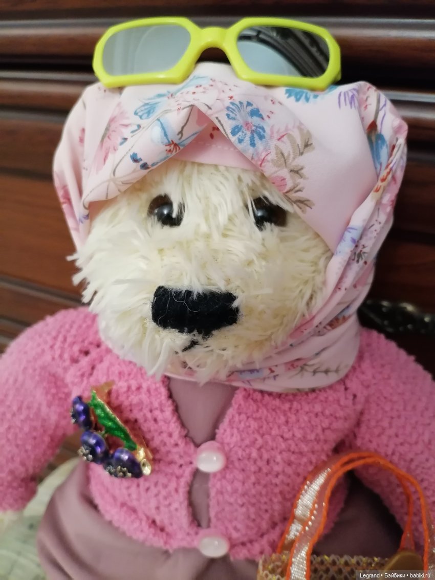 Пембе в новом образе — Плюшевые мишки и игрушки (Teddy Bear): винтаж