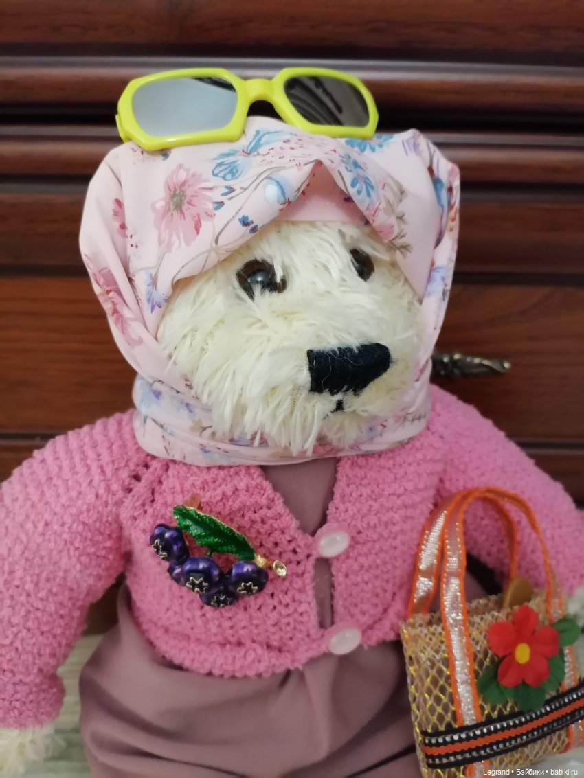 Пембе в новом образе — Плюшевые мишки и игрушки (Teddy Bear): винтаж